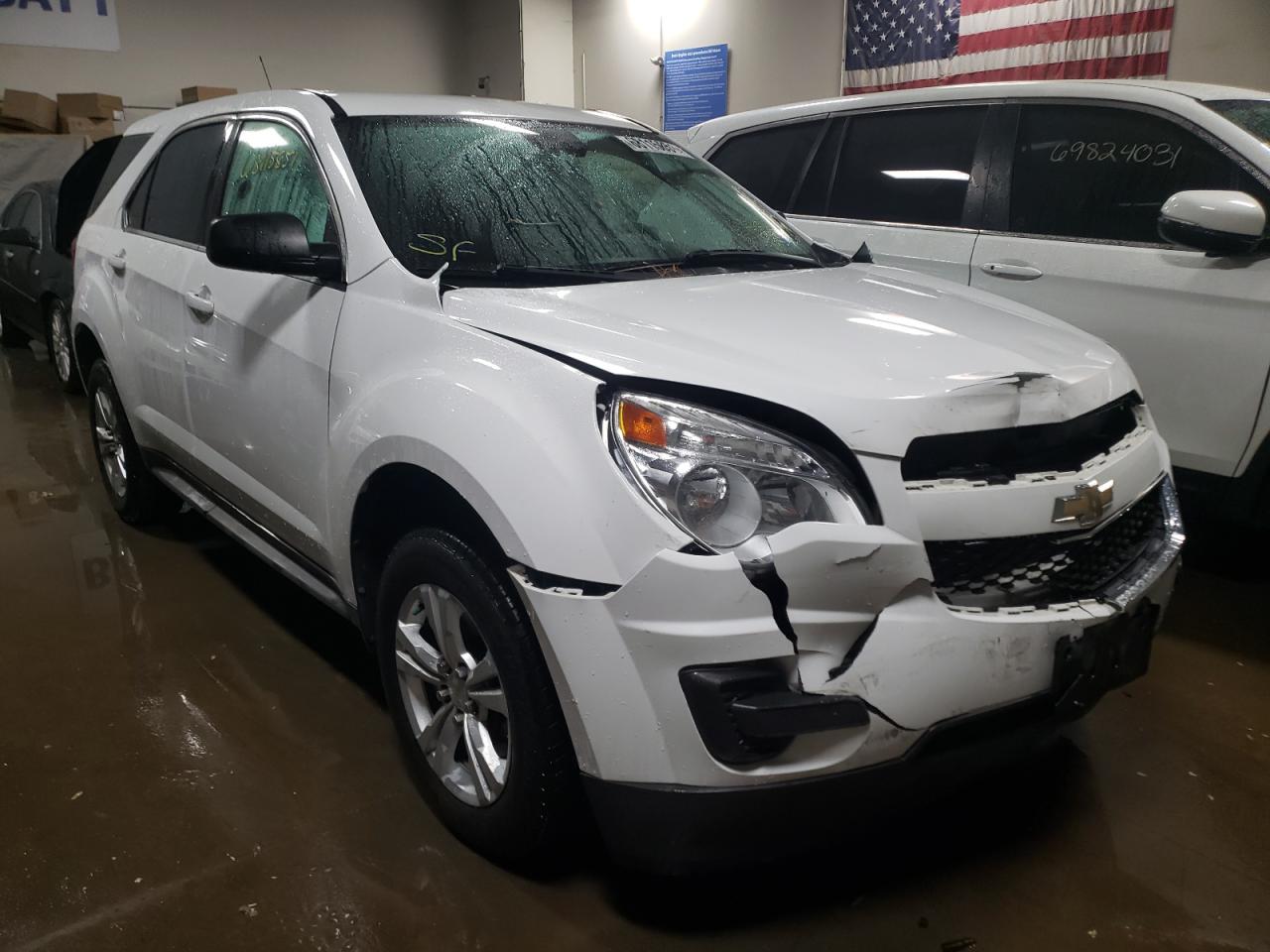 CHEVROLET EQUINOX LS 2012 with VIN 2GNALBEK3C1186134 - Photo from auction