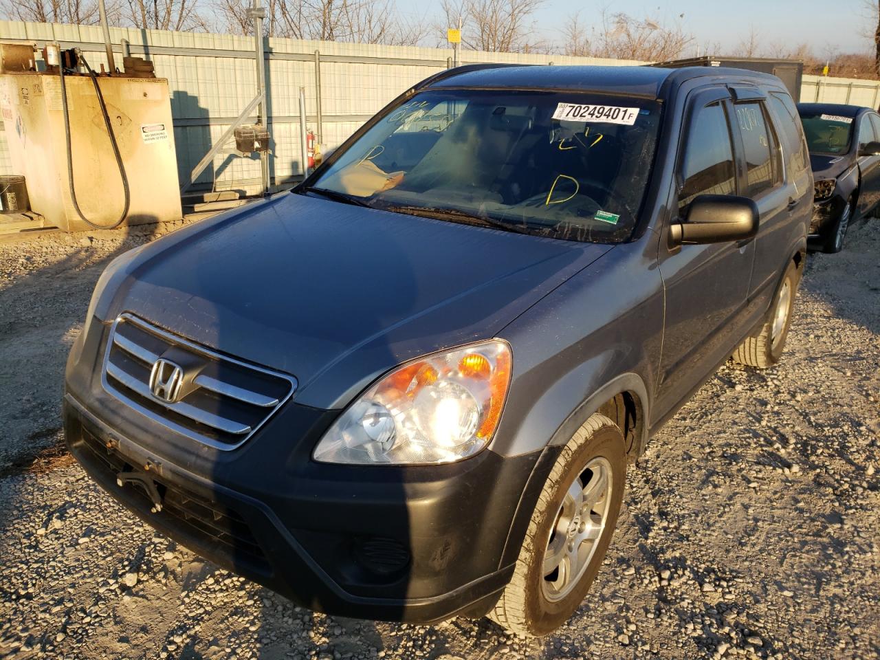 Photo 2 from auction – 2006 HONDA CR-V LX with VIN JHLRD68526C009338