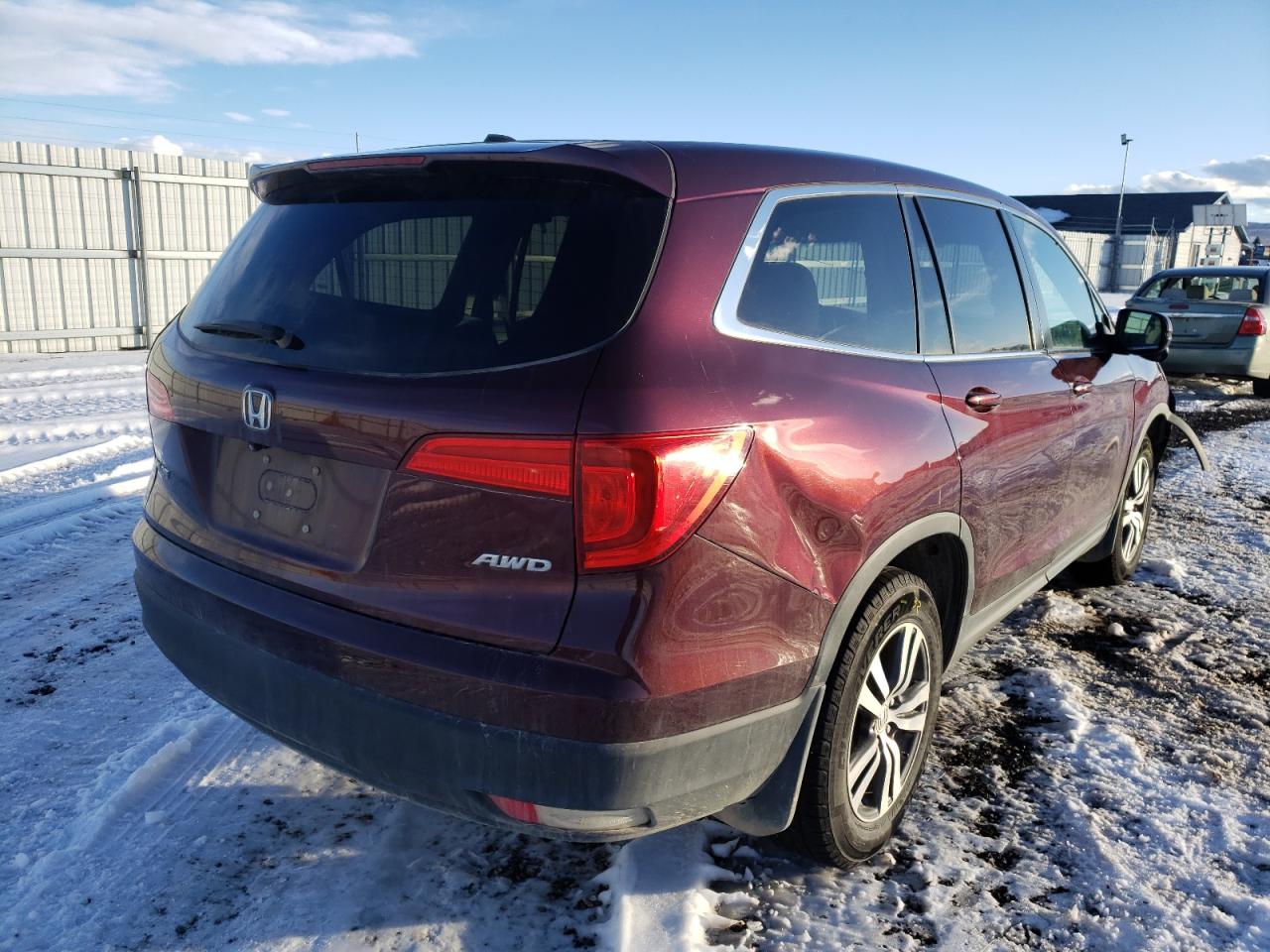 Photo 4 from auction – 2016 HONDA PILOT EX with VIN 5FNYF6H36GB002737