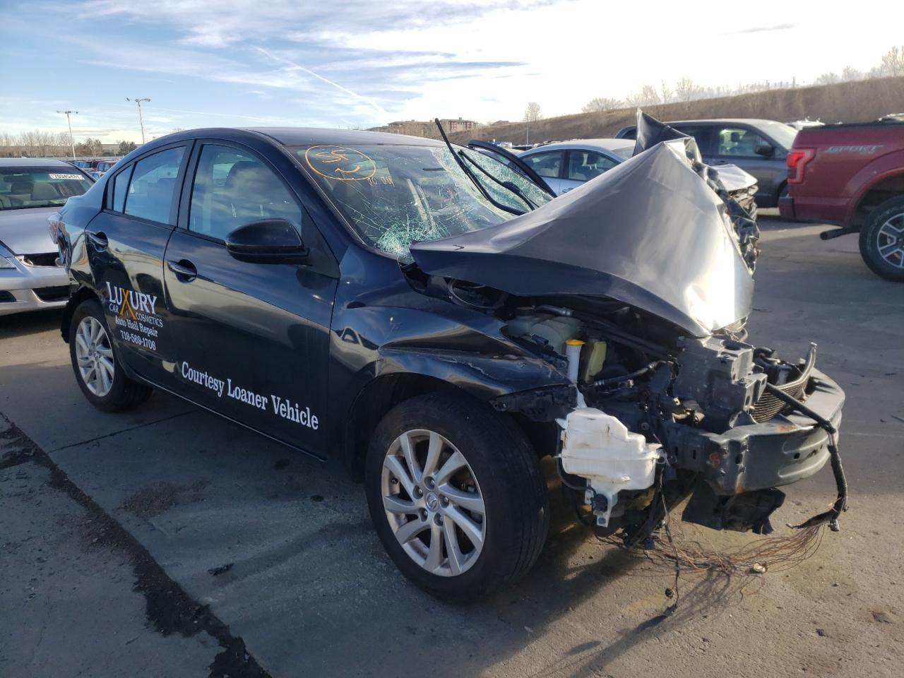 MAZDA 3 I 2012 with VIN JM1BL1V84C1558405 - Photo from auction