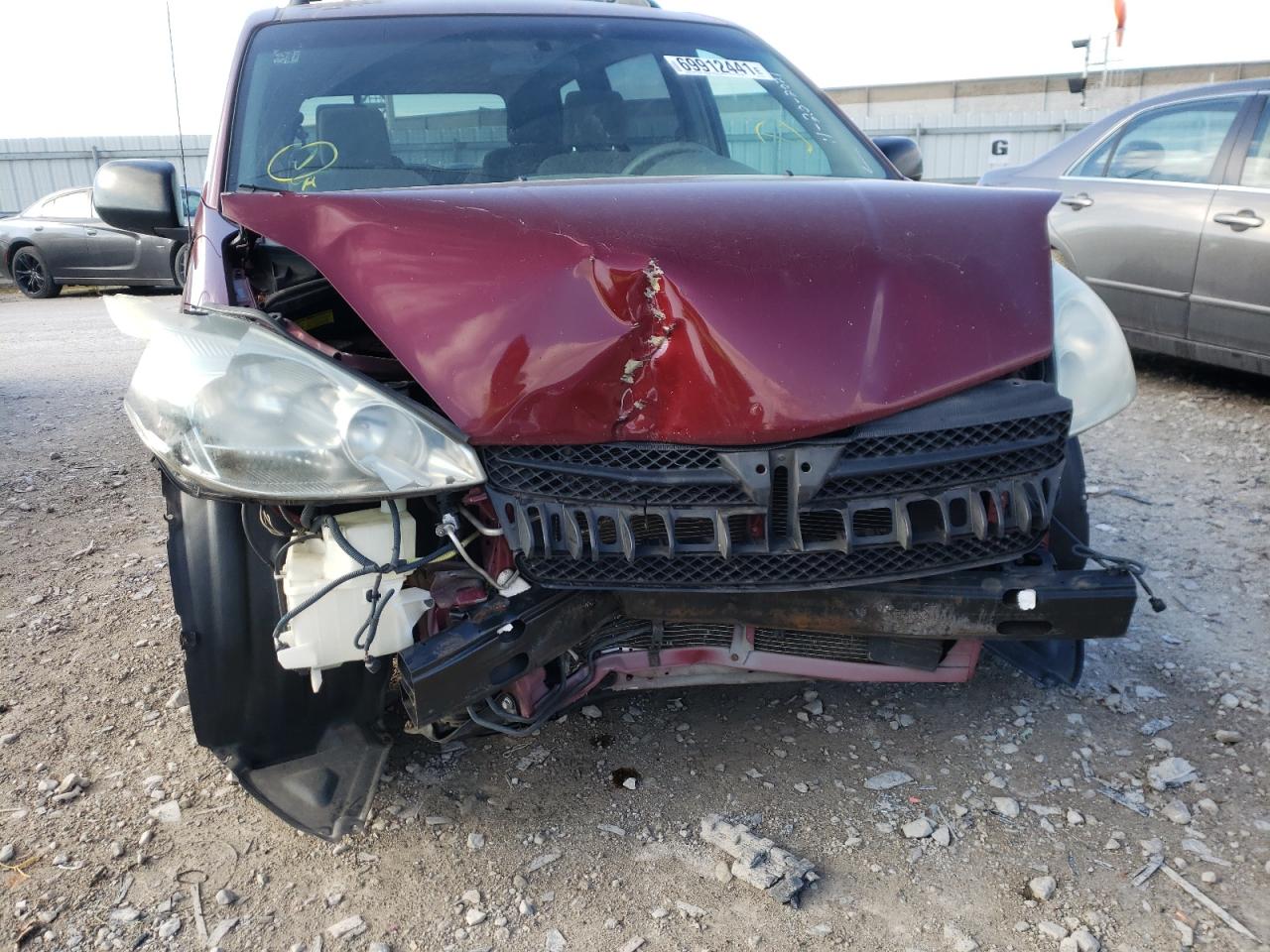Photo 9 from auction – 2005 TOYOTA SIENNA CE with VIN 5TDZA23C75S387429
