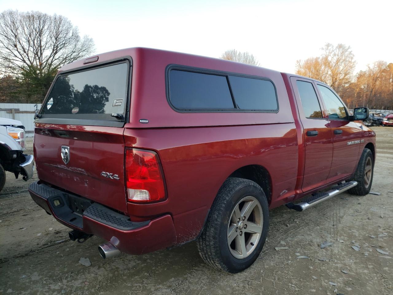 Photo 4 from auction – 2012 DODGE RAM 1500 S with VIN 1C6RD7FT1CS341946