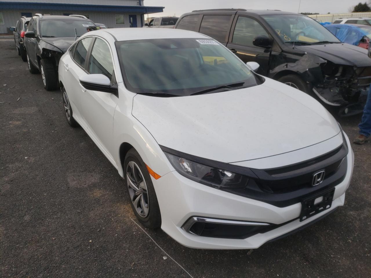 HONDA CIVIC LX 2020 with VIN 19XFC2F64LE028839 - Photo from auction