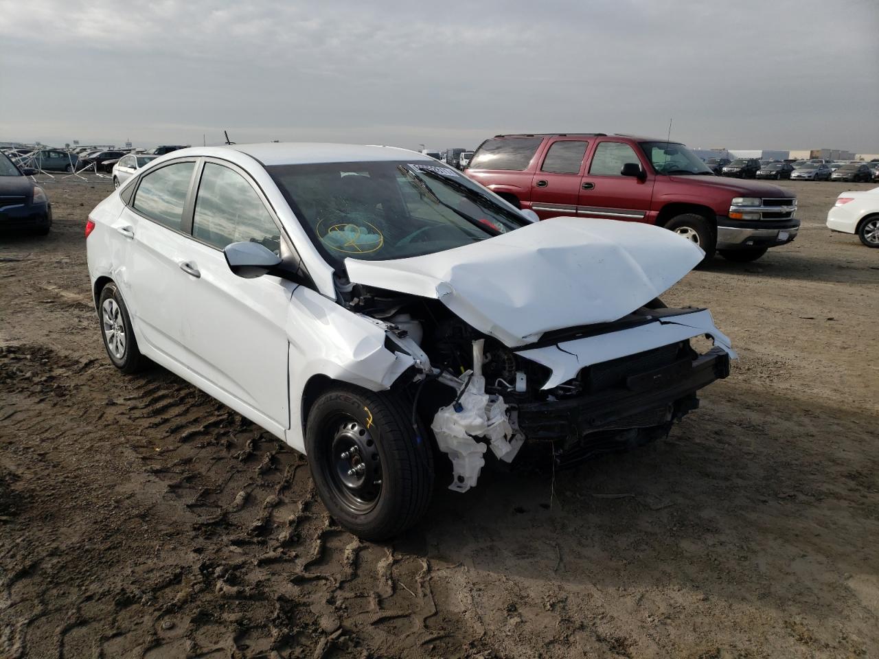 HYUNDAI ACCENT SE 2016 with VIN KMHCT4AEXGU026707 - Photo from auction