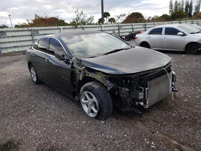 CHEVROLET MALIBU LS 2017 with VIN 1G1ZB5ST8HF247936 - Photo from auction