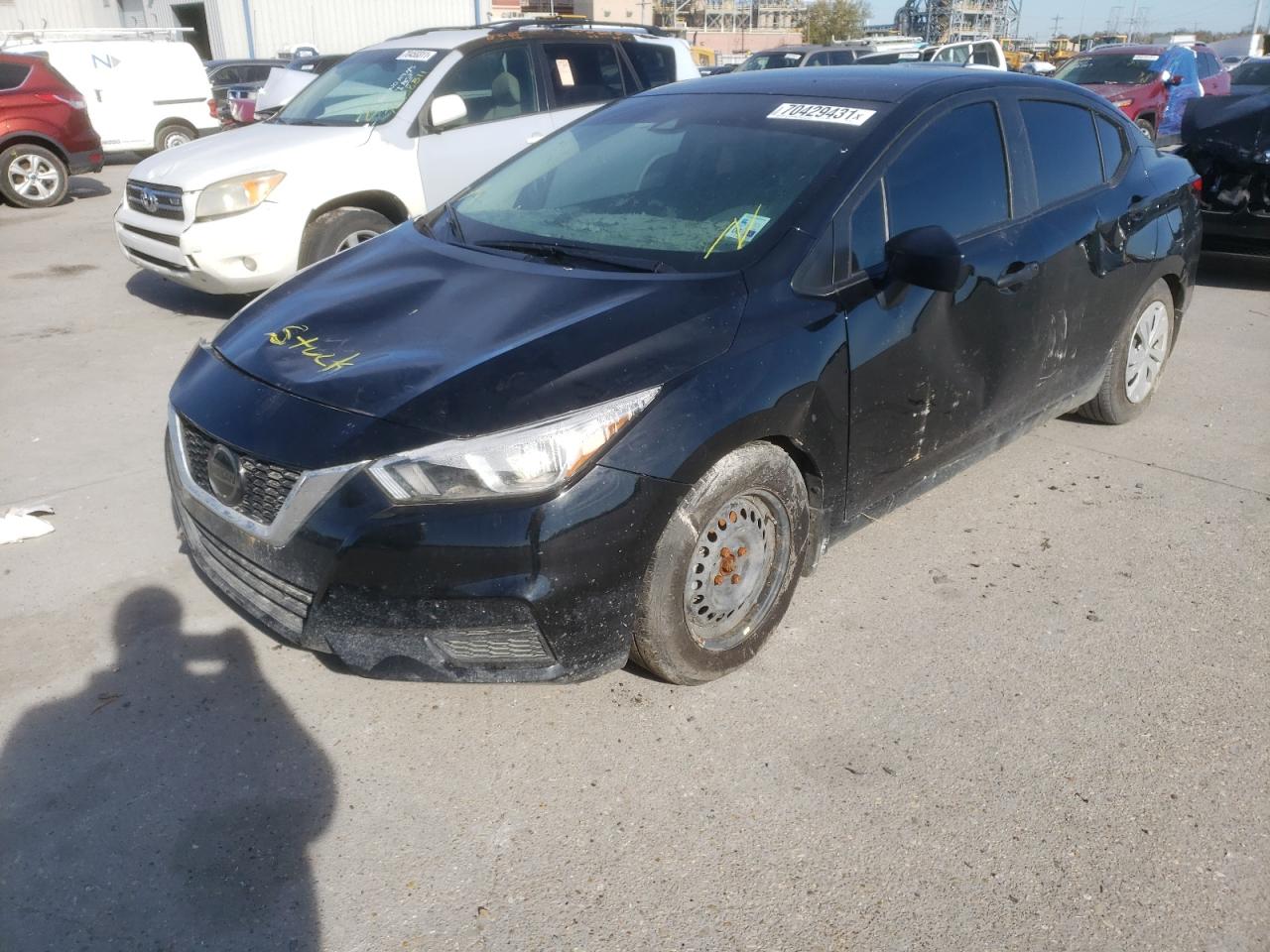 Photo 2 from auction – 2021 NISSAN VERSA S with VIN 3N1CN8DV0ML805785