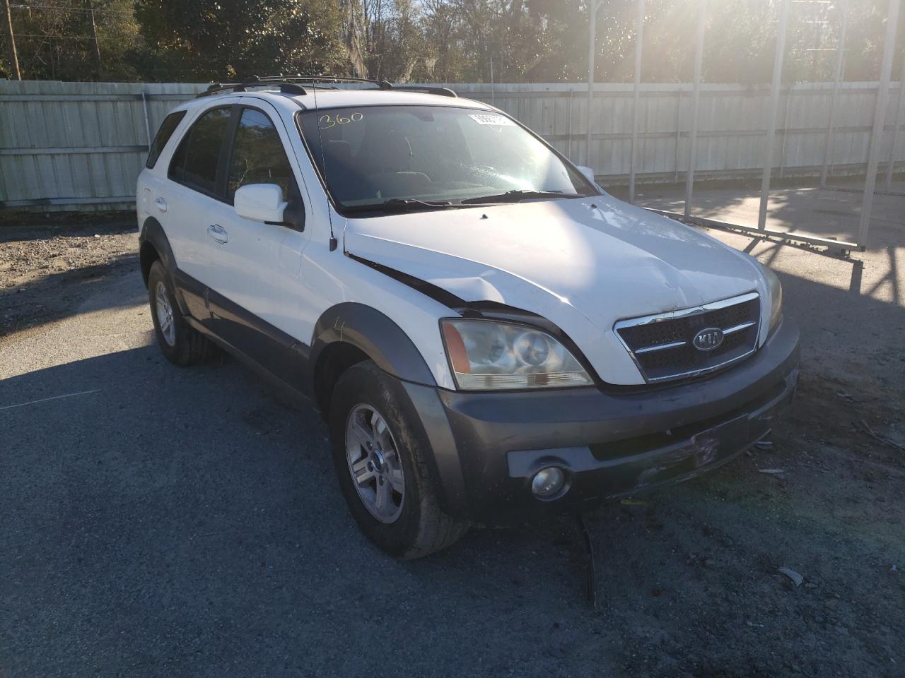 KIA SORENTO 2005 with VIN KNDJC733455404097 - Photo from auction
