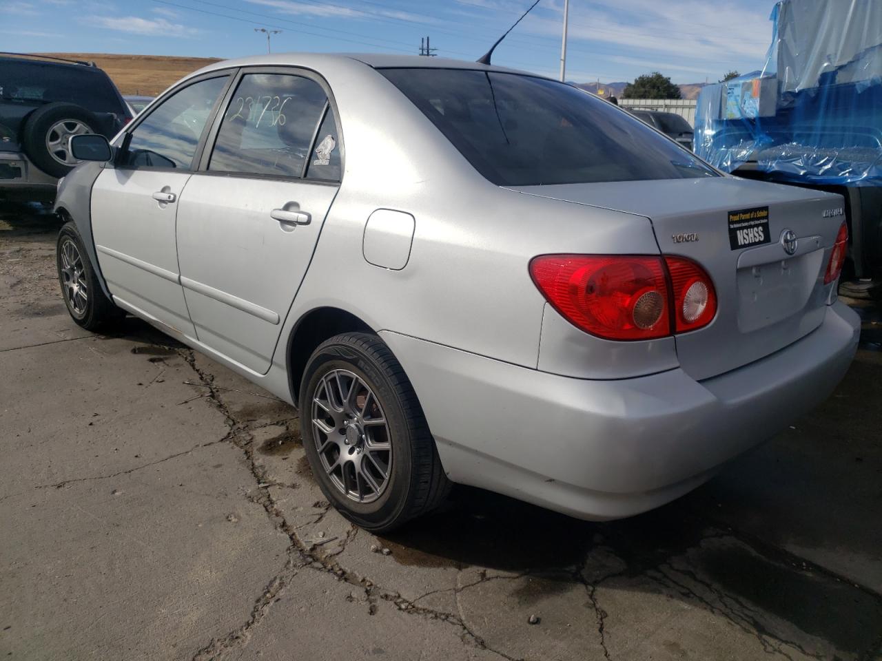 Photo 3 from auction – 2007 TOYOTA COROLLA CE with VIN JTDBR32E470100024