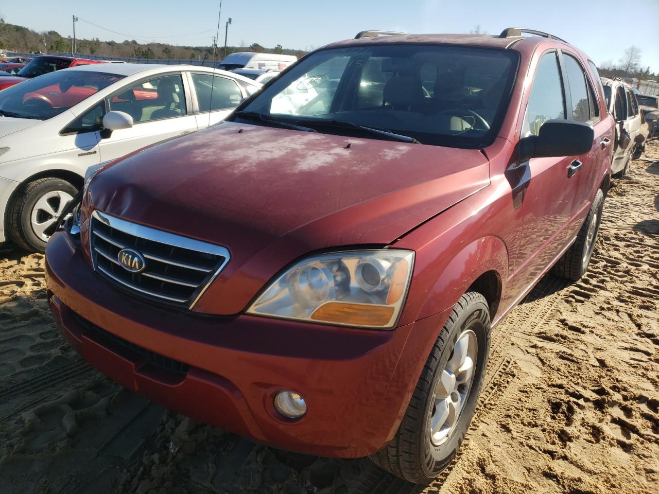 Photo 2 from auction – 2008 KIA SORENTO EX with VIN KNDJD735185802189