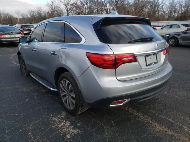 Photo 3 from auction – 2016 ACURA MDX TECHNO with VIN 5FRYD4H66GB024076