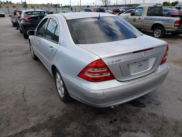Photo 3 from auction – 2003 MERCEDES-BENZ C-CLASS with VIN WDBRF61J53E012540