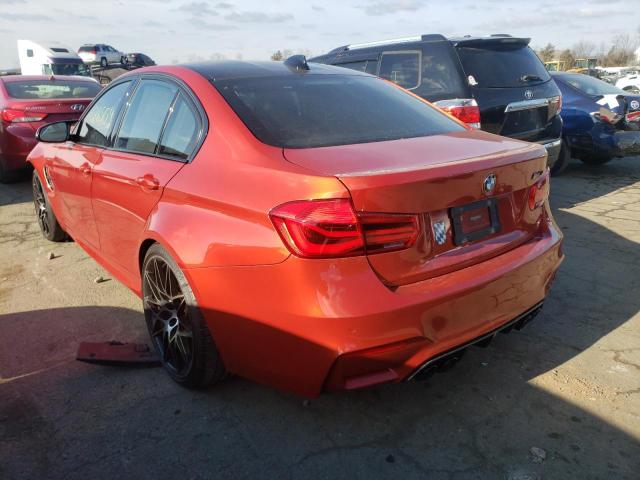 Photo 3 from auction – 2018 BMW M3 with VIN WBS8M9C50J5J77941