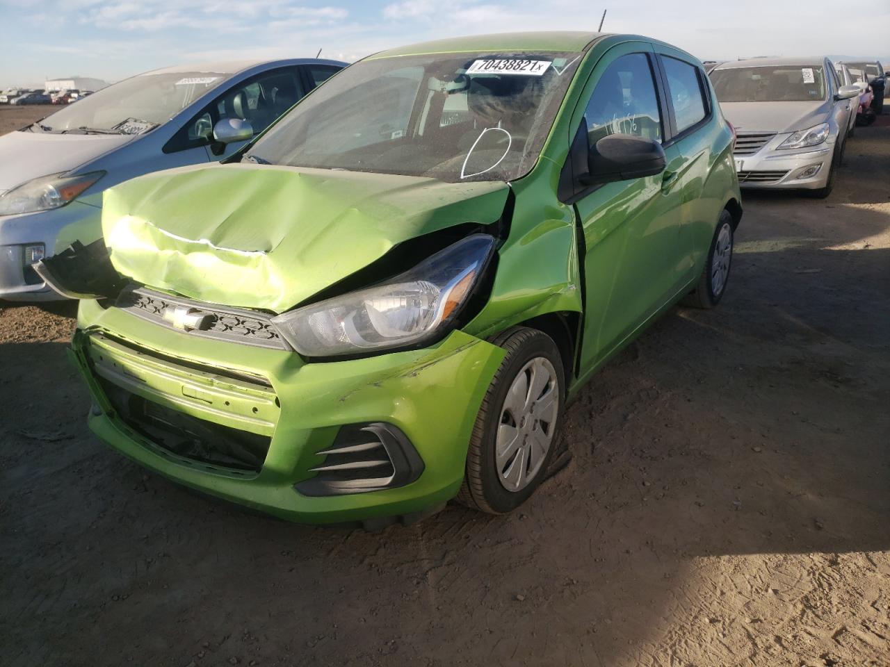 Photo 2 from auction – 2016 CHEVROLET SPARK LS with VIN KL8CB6SAXGC624180