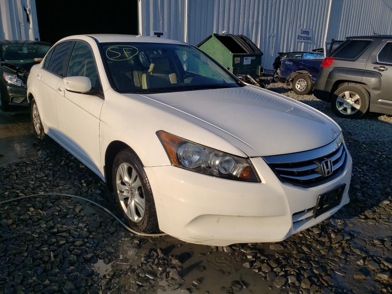HONDA ACCORD SE 2011 with VIN 1HGCP2F6XBA098601 - Photo from auction