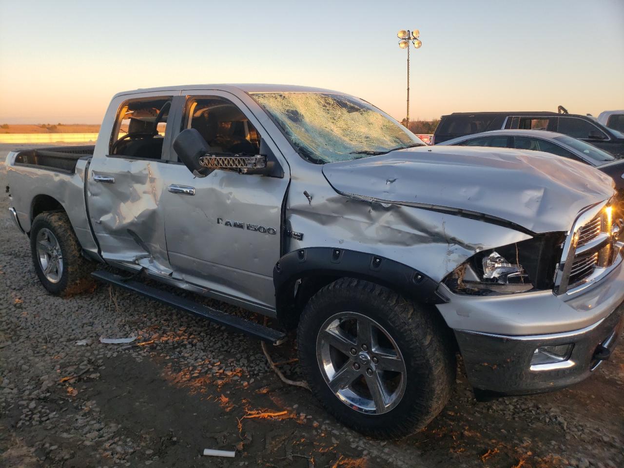 DODGE RAM 1500 S 2012 with VIN 1C6RD7LT3CS209338 - Photo from auction