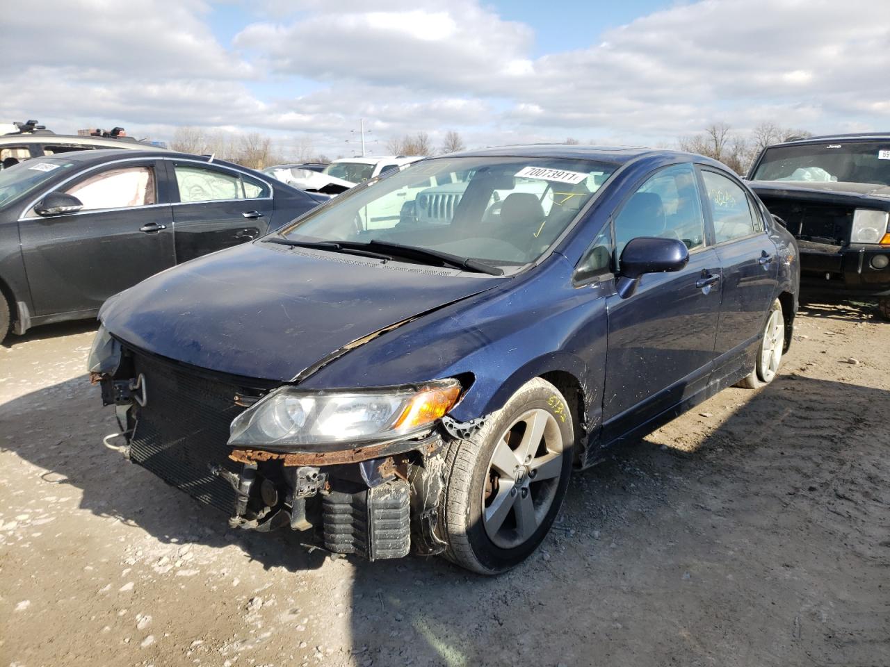 Photo 2 from auction – 2007 HONDA CIVIC EX with VIN 1HGFA168X7L045130