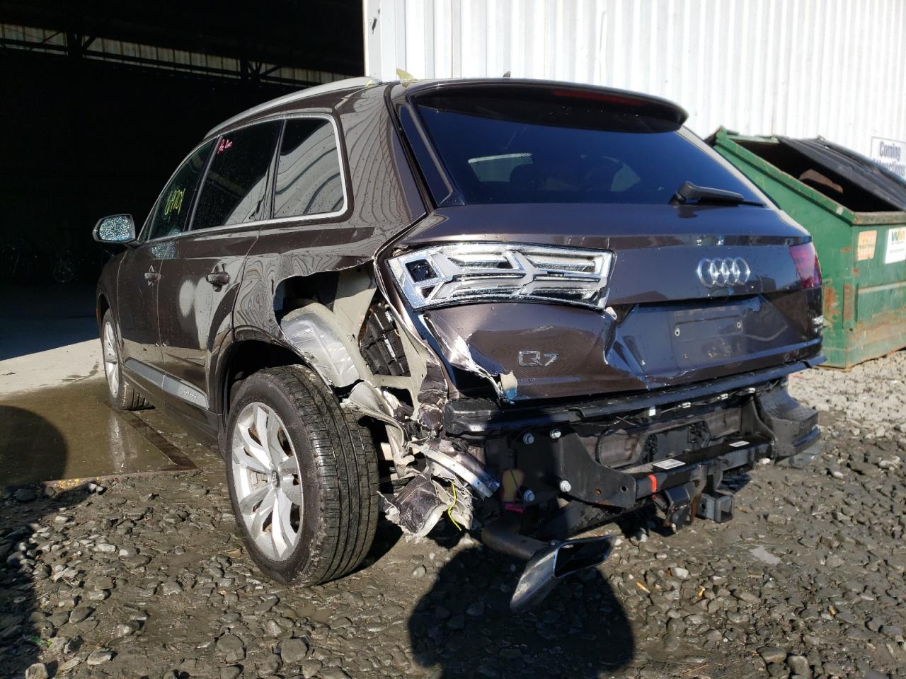 Photo 3 from auction – 2017 AUDI Q7 PREMIUM with VIN WA1LAAF72HD048179