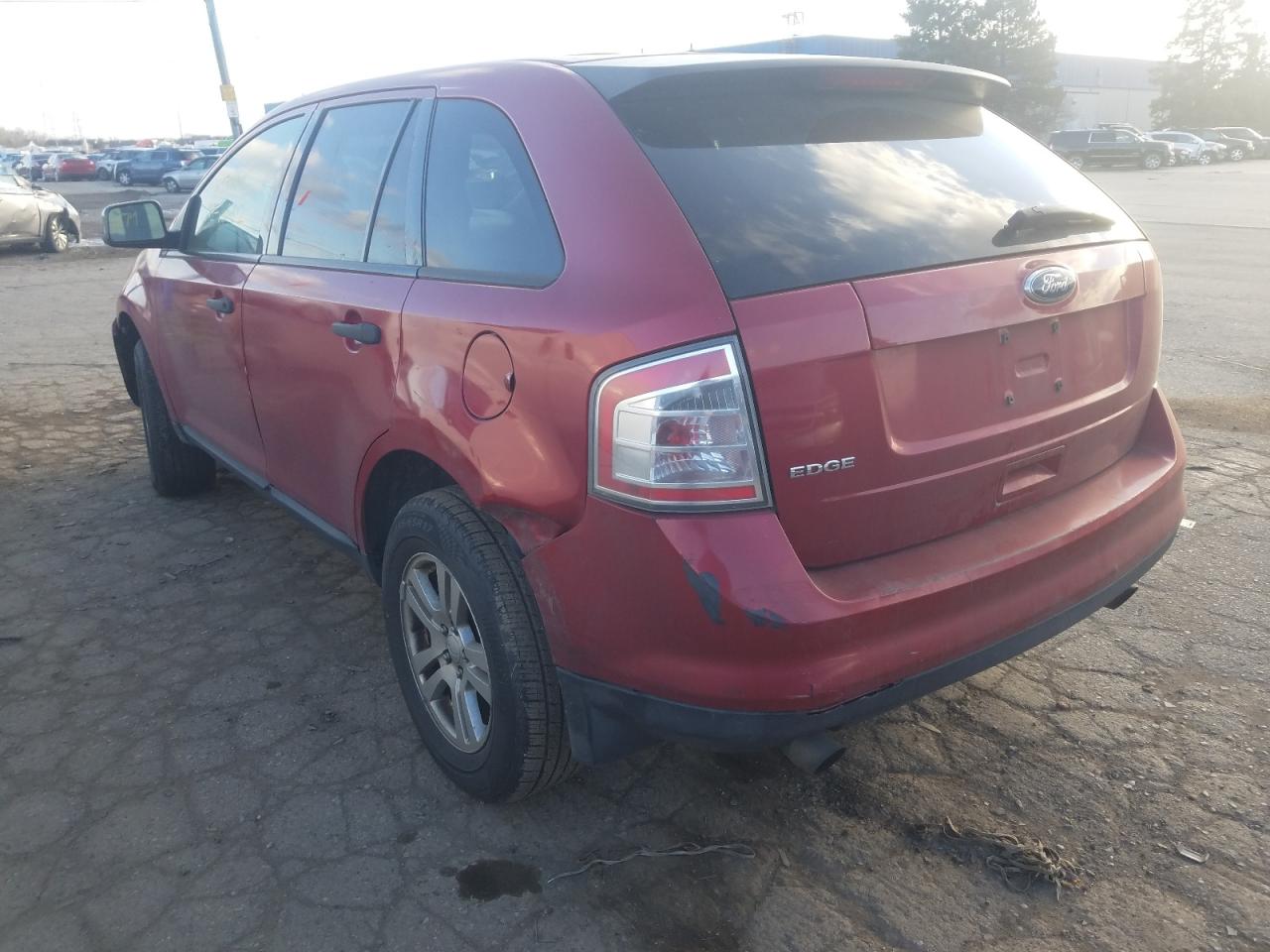 Photo 3 from auction – 2008 FORD EDGE SE with VIN 2FMDK36C28BA17919