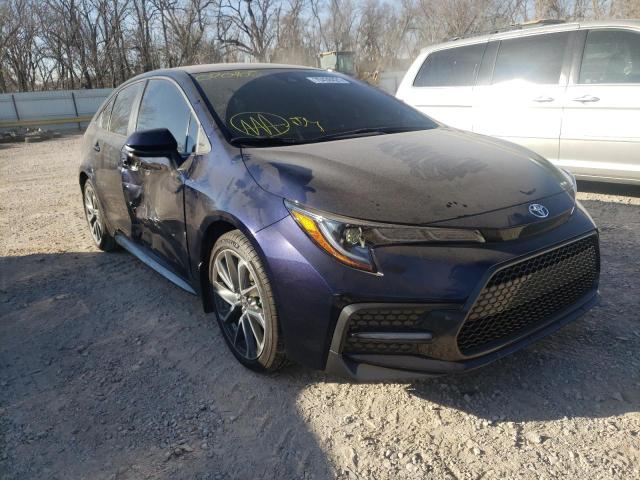 Photo 1 from auction – 2021 TOYOTA COROLLA SE with VIN 5YFS4MCE1MP070405