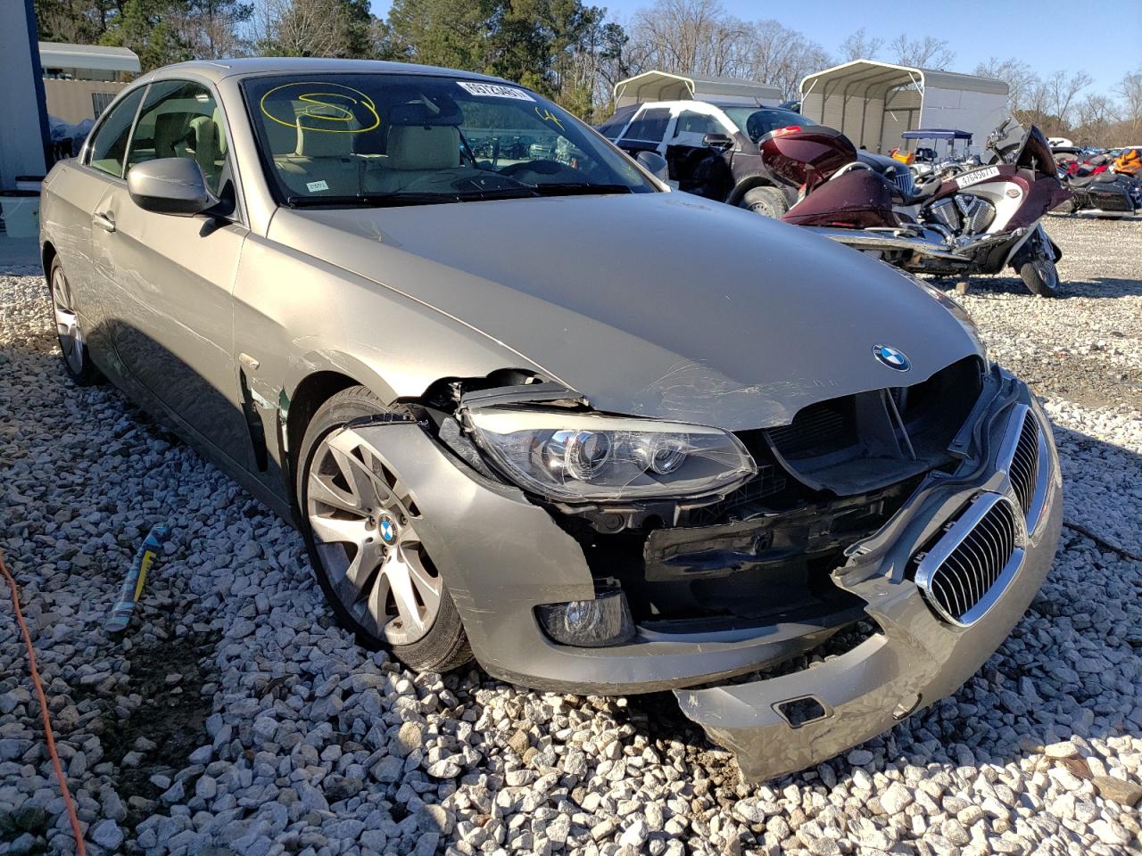 BMW 328 I SULE 2011 with VIN WBADW7C51BE544834 - Photo from auction