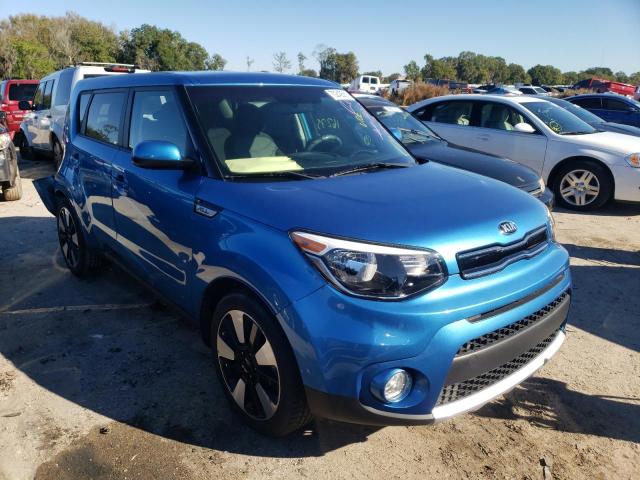 KIA SOUL + 2017 with VIN KNDJP3A59H7502519 - Photo from auction