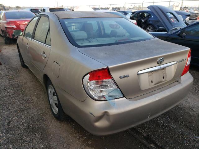 Photo 3 from auction – 2002 TOYOTA CAMRY LE with VIN JTDBE32K820049167