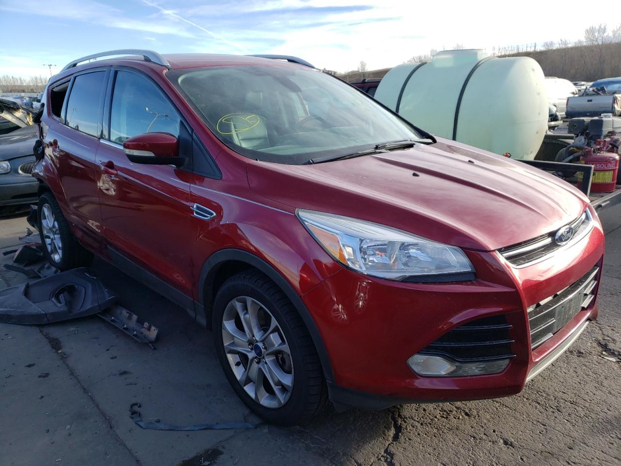 Photo 1 from auction – 2014 FORD ESCAPE TIT with VIN 1FMCU9J92EUA51742