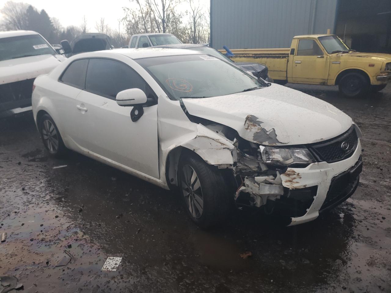 KIA FORTE EX 2013 with VIN KNAFU6A25D5744796 - Photo from auction