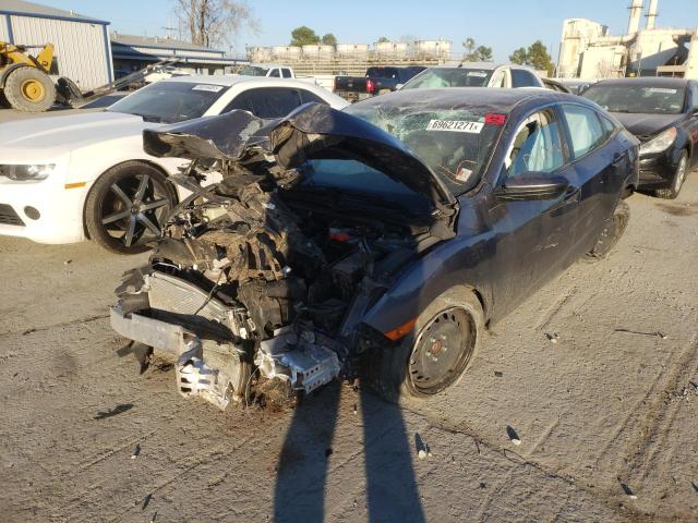 Photo 2 from auction – 2018 HONDA CIVIC LX with VIN 2HGFC2F50JH591994
