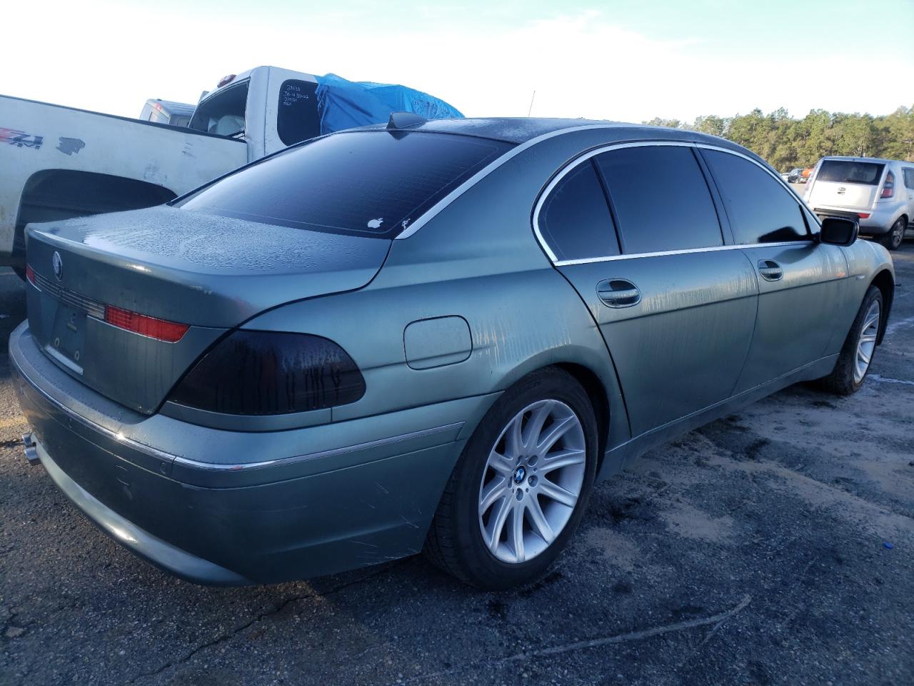 Photo 4 from auction – 2004 BMW 745 LI with VIN WBAGN63494DS51029