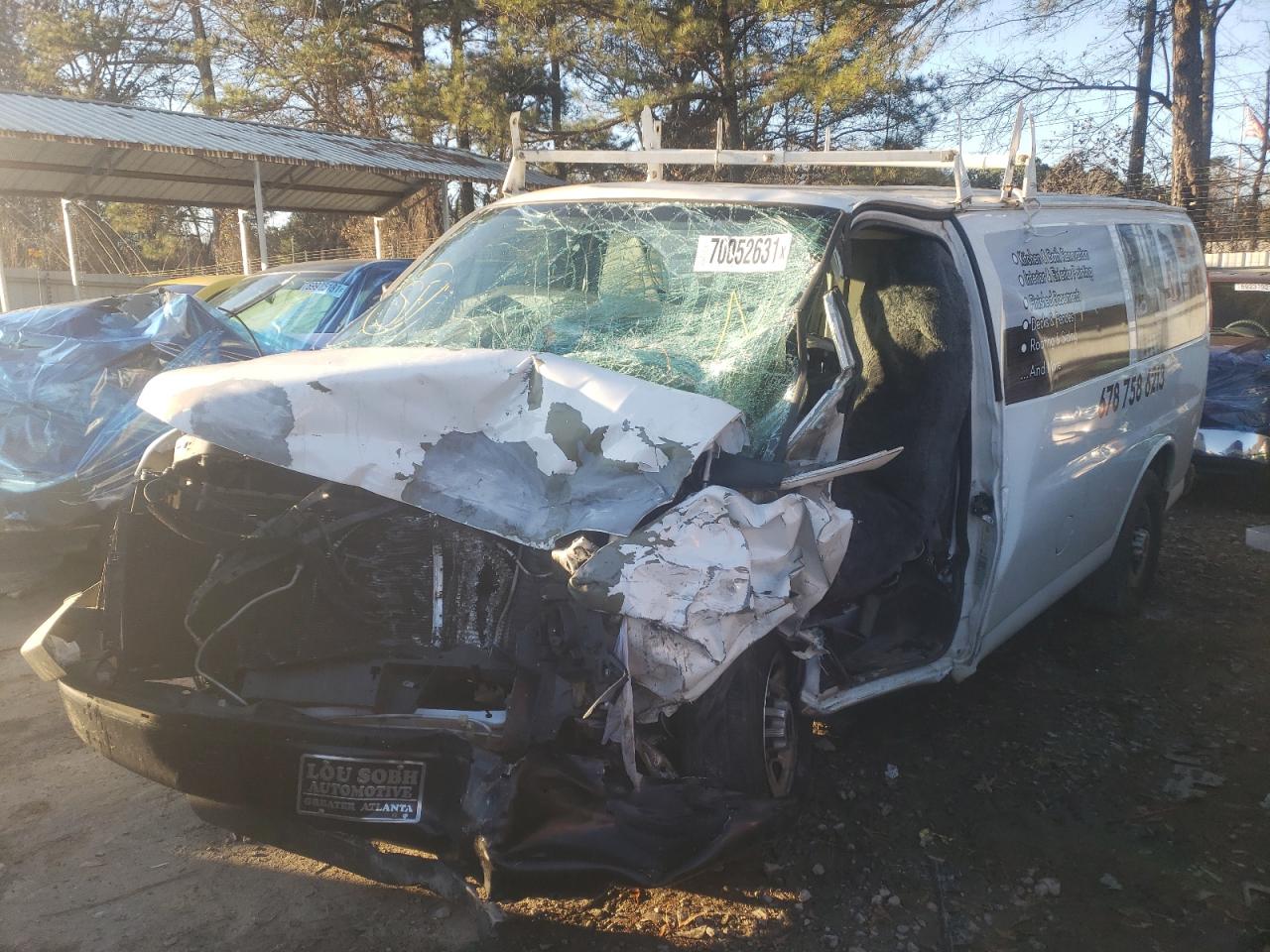 Photo 2 from auction – 2011 GMC SAVANA G25 with VIN 1GTW7FBA7B1190584