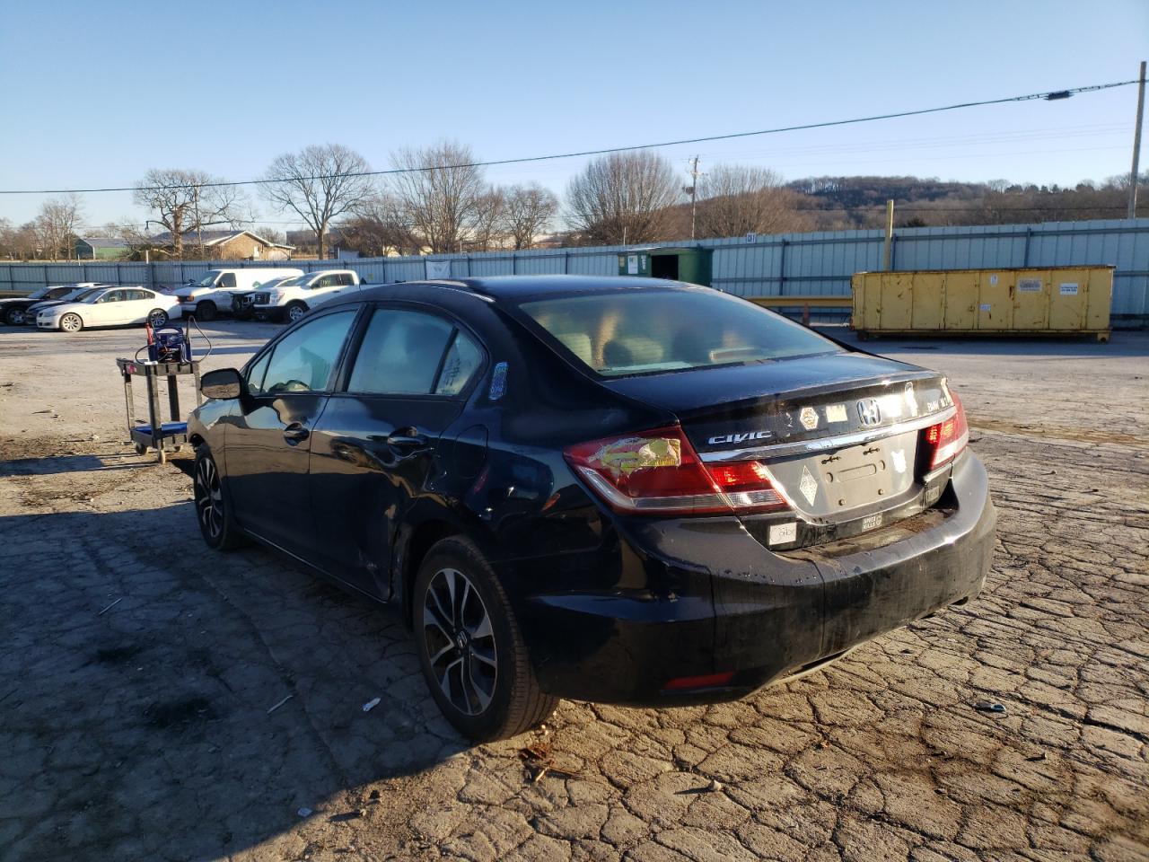 Photo 3 from auction – 2013 HONDA CIVIC EX with VIN 19XFB2F84DE238573