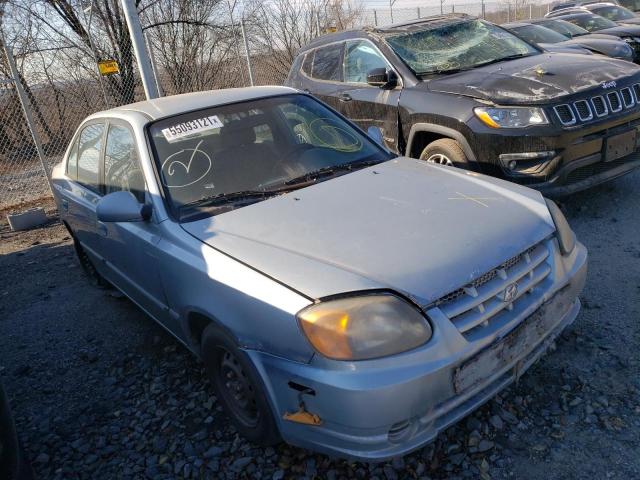 HYUNDAI ACCENT 2005 with VIN KMHCG45CX5U652820 - Photo from auction