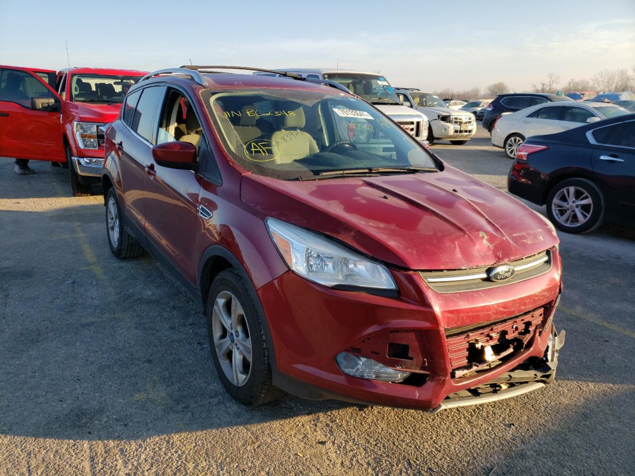 FORD ESCAPE SE 2013 with VIN 1FMCU0GX5DUB62348 - Photo from auction