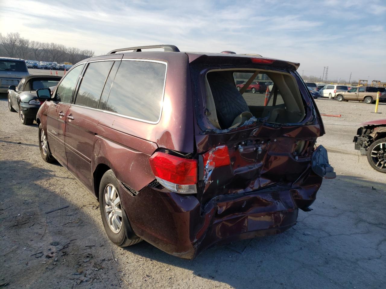 Photo 3 from auction – 2008 HONDA ODYSSEY EX with VIN 5FNRL38728B084403