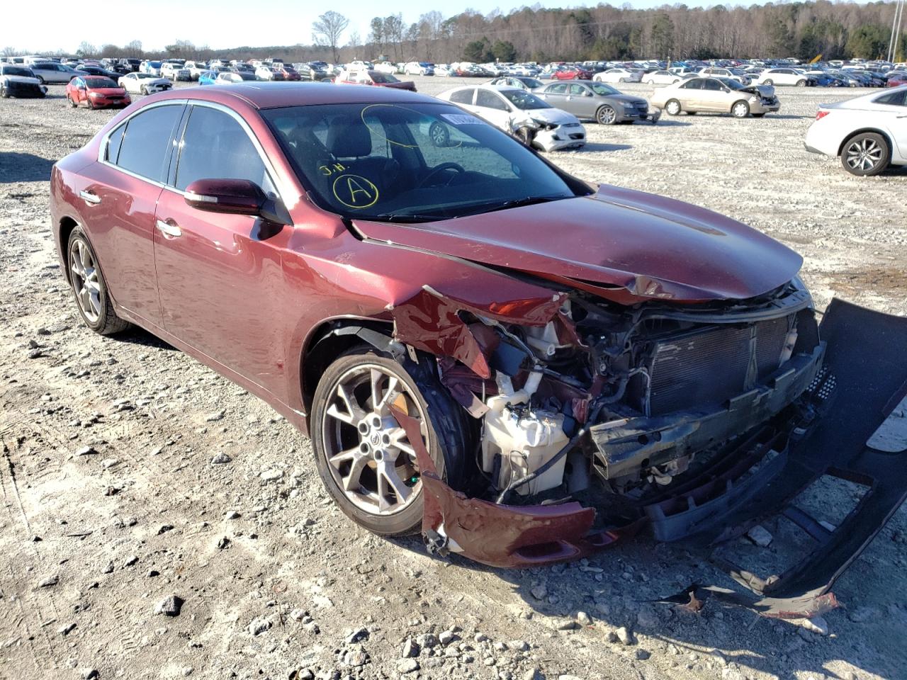 NISSAN MAXIMA S 2013 with VIN 1N4AA5AP5DC821387 - Photo from auction