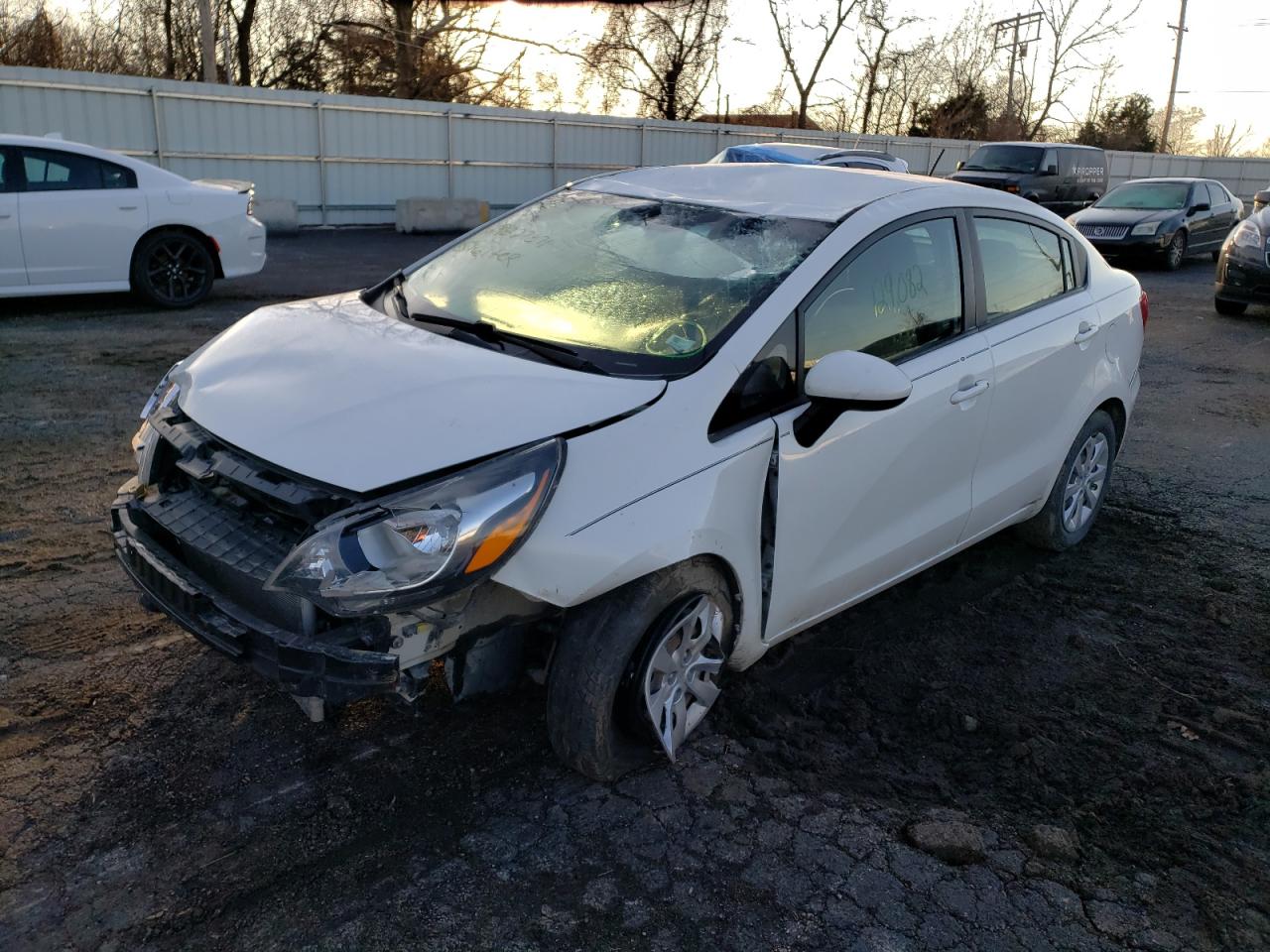 Photo 2 from auction – 2016 KIA RIO LX with VIN KNADM4A38G6585100