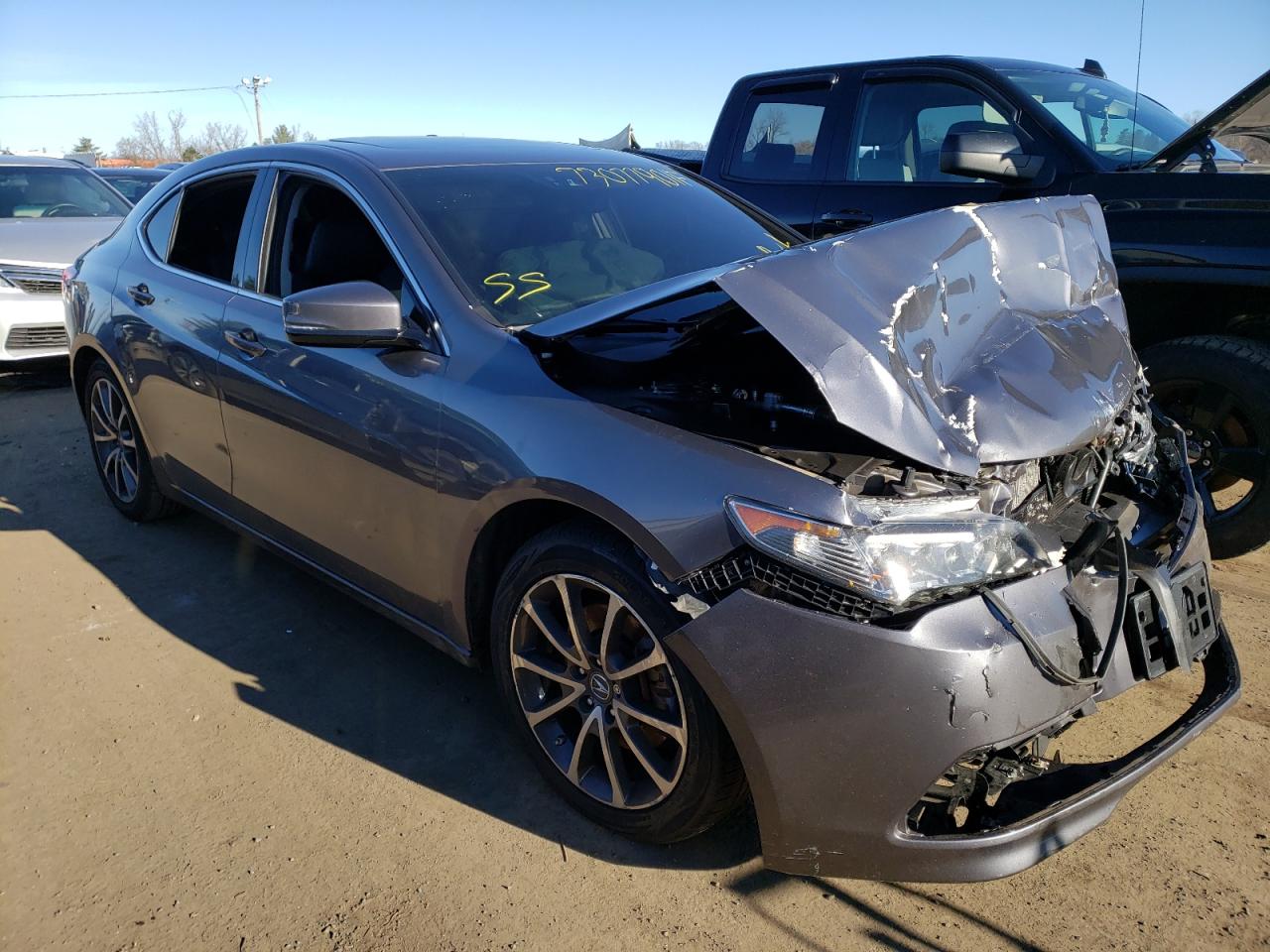ACURA TLX TECH 2017 with VIN 19UUB2F53HA005372 - Photo from auction