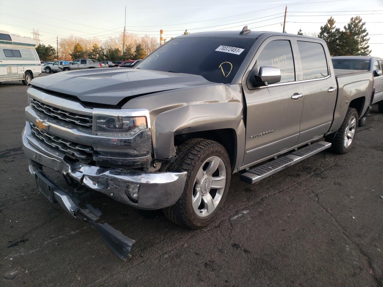 Photo 2 from auction – 2017 CHEVROLET SILVERADO with VIN 3GCUKSEC1HG169056