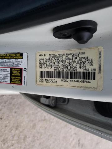 Photo 10 from auction – 2013 TOYOTA COROLLA BA with VIN 5YFBU4EE7DP213628