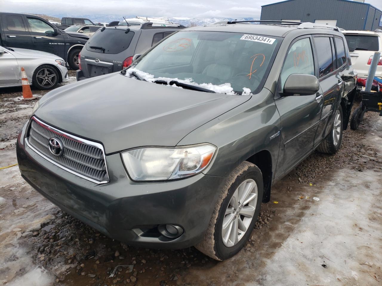 Photo 2 from auction – 2009 TOYOTA HIGHLANDER with VIN JTEEW44A292028572