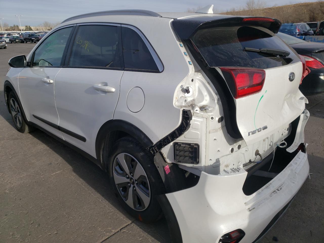 Photo 3 from auction – 2020 KIA NIRO LX with VIN KNDCB3LC7L5368780