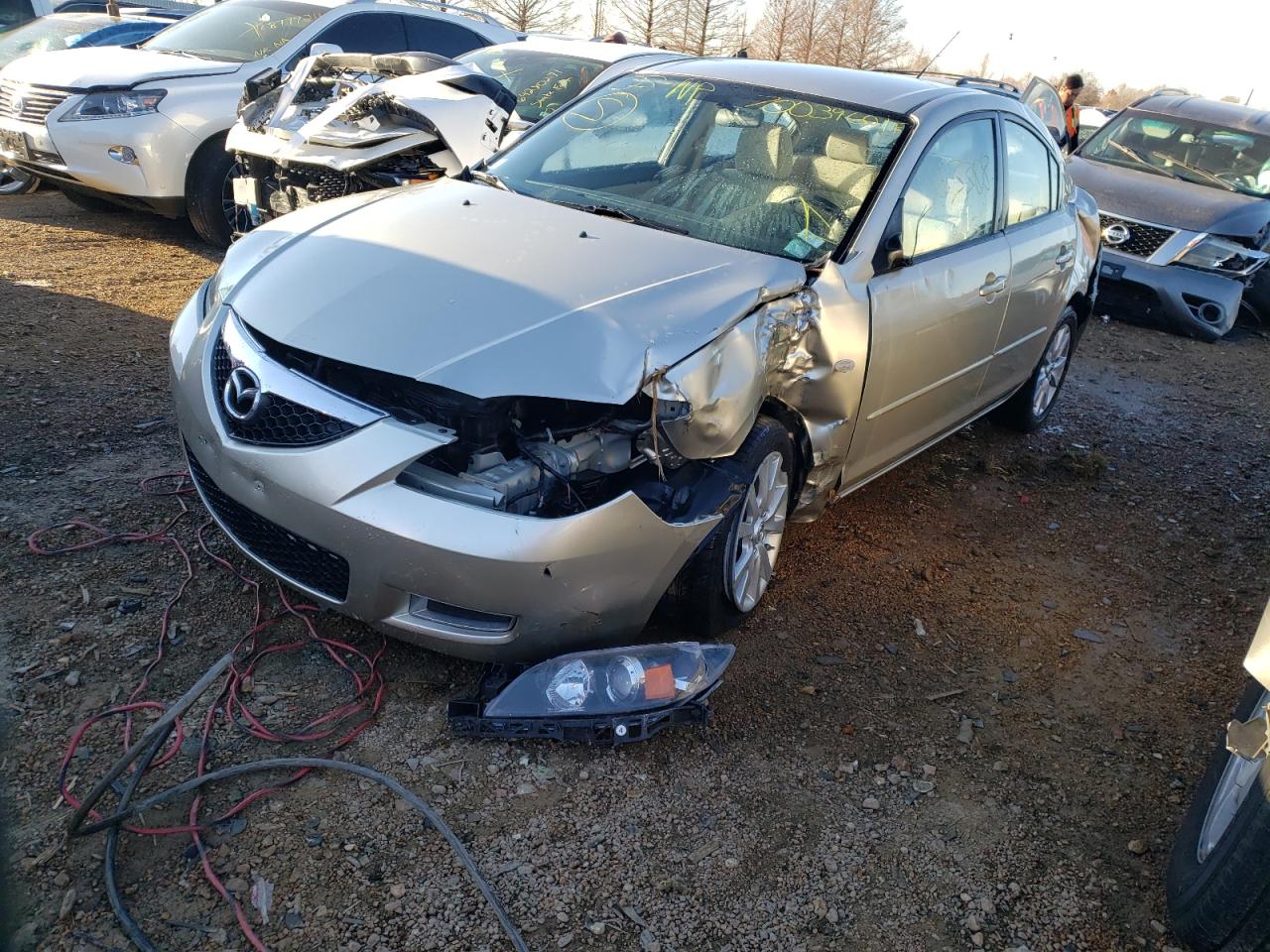 Photo 2 from auction – 2007 MAZDA MAZDASPEED with VIN JM1BK32F571674610