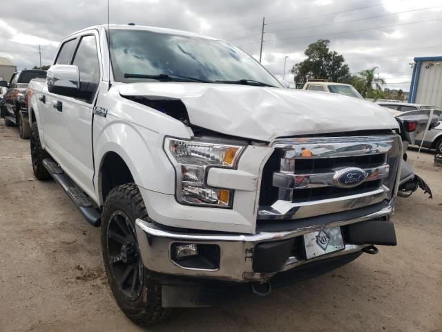 FORD F150 SUPER 2017 with VIN 1FTEW1E87HFC05381 - Photo from auction
