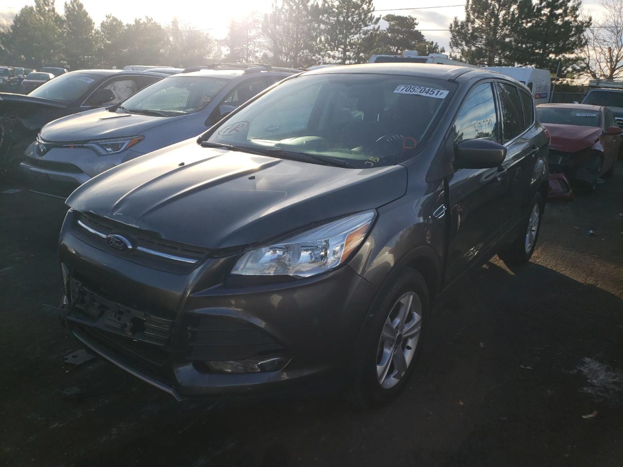 Photo 2 from auction – 2015 FORD ESCAPE SE with VIN 1FMCU9GX1FUA39413
