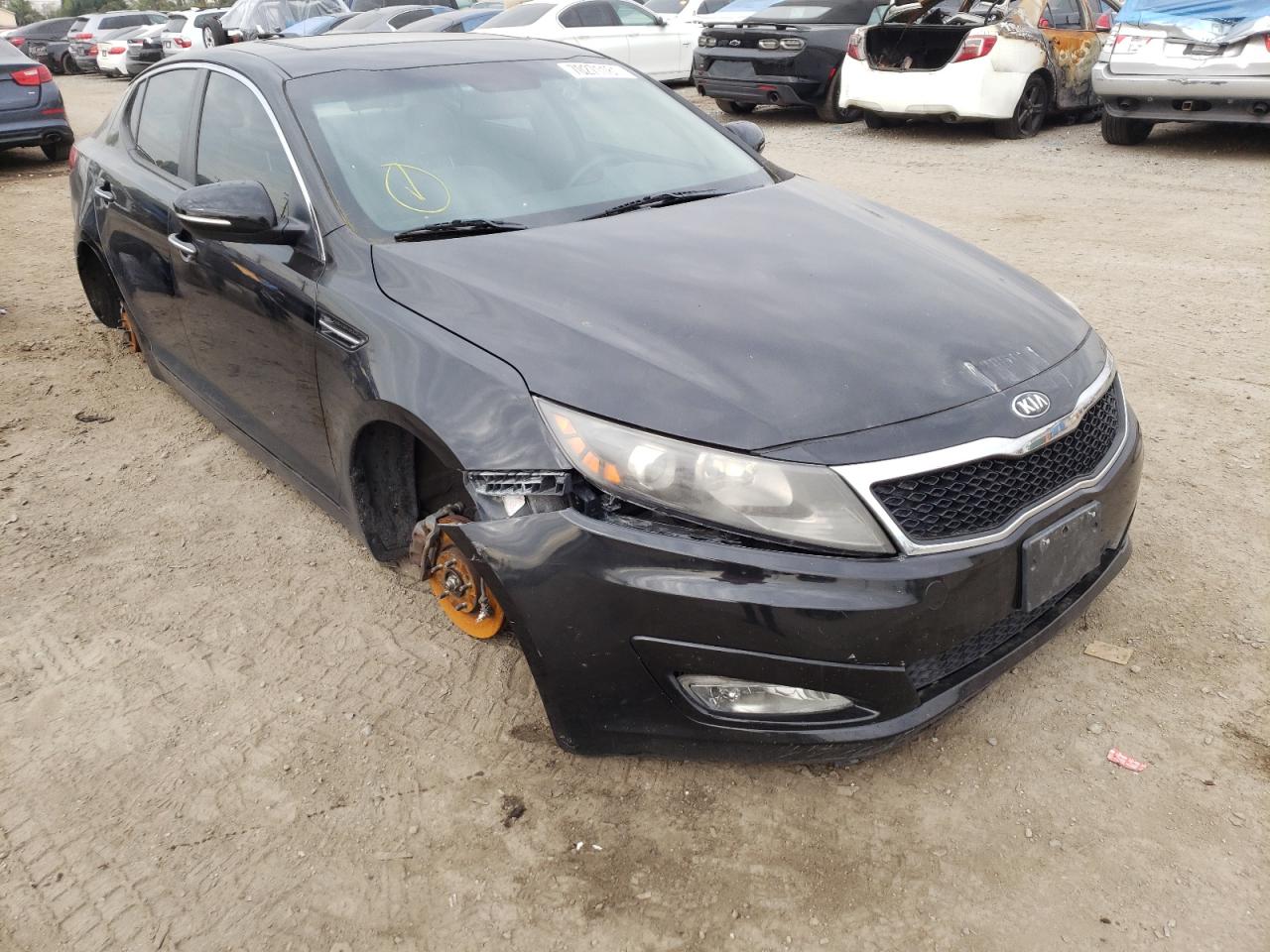 KIA OPTIMA LX 2013 with VIN KNAGM4A71D5329771 - Photo from auction