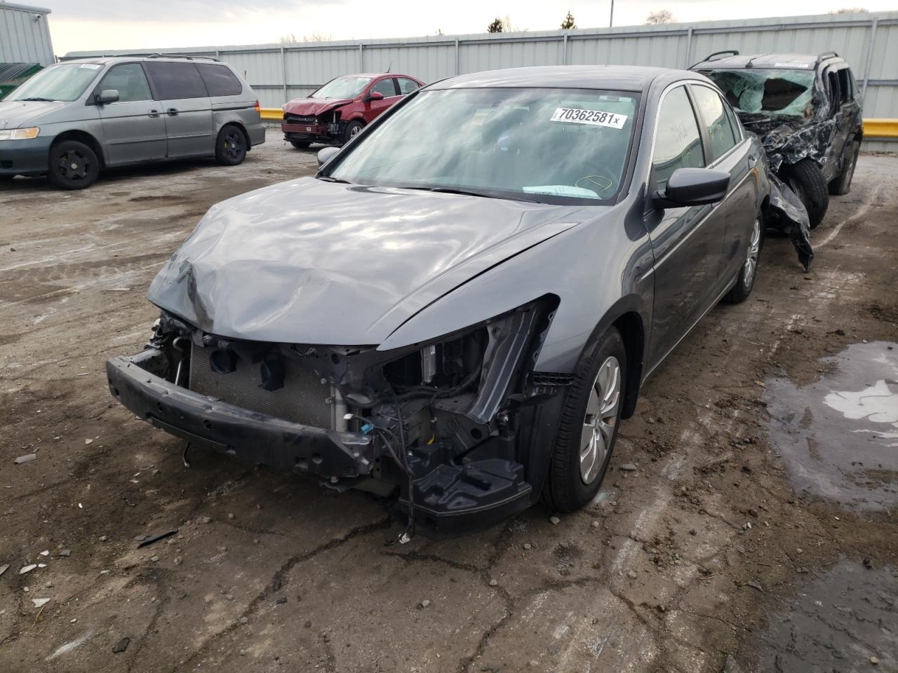 Photo 2 from auction – 2012 HONDA ACCORD LX with VIN 1HGCP2F31CA159969
