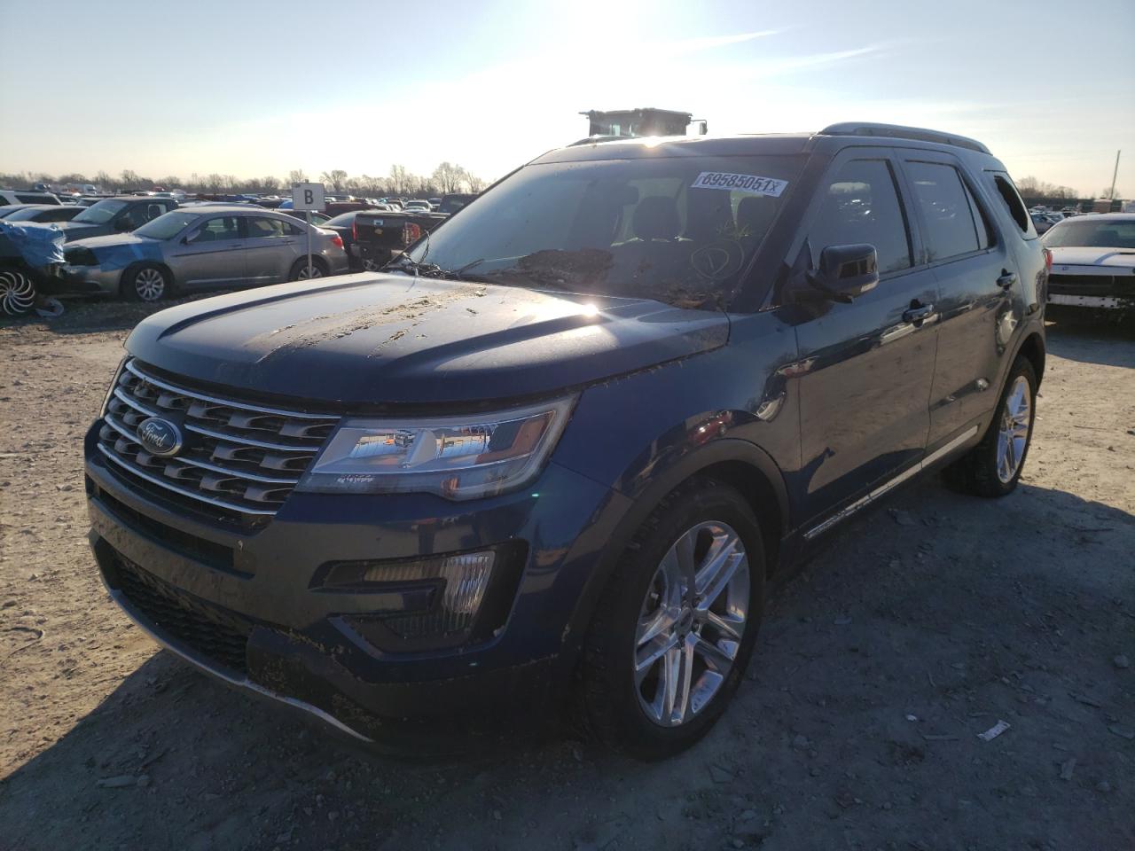 Photo 2 from auction – 2016 FORD EXPLORER X with VIN 1FM5K7D81GGA03057