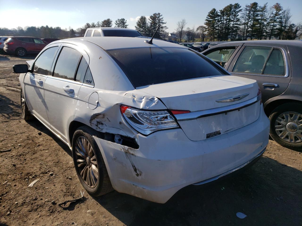 Photo 3 from auction – 2012 CHRYSLER 200 LX with VIN 1C3CCBAB1CN149545