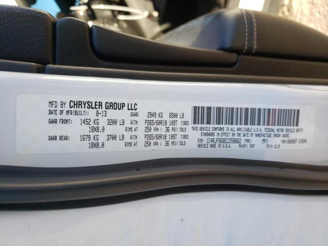 Photo 10 from auction – 2014 JEEP GRAND CHER with VIN 1C4RJFBG8EC258662